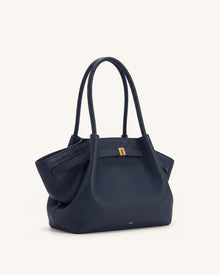 Hana Medium Tote Bag - Navy Blue