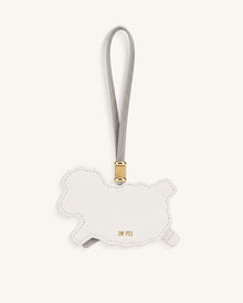 Little Sheep Bag Charm - White