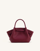 Hana Mini Tote Bag - Burgundy