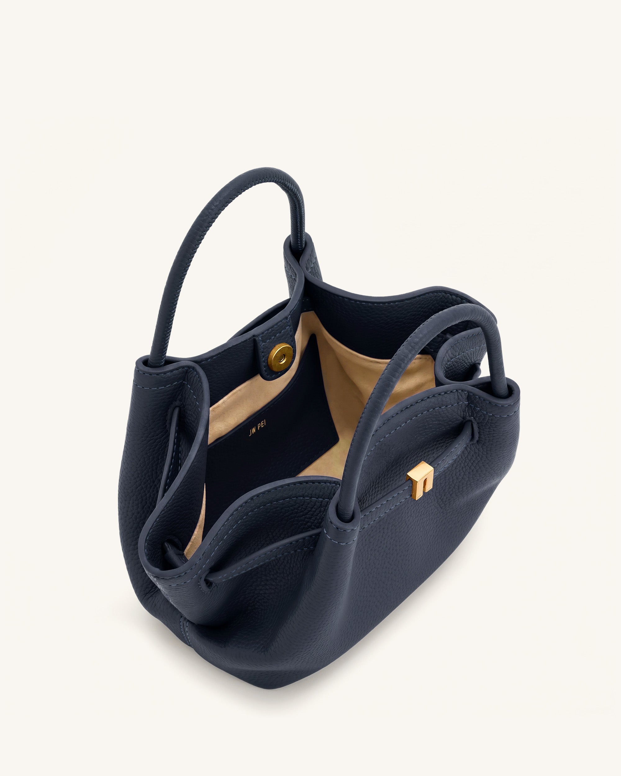 Hana Mini Tote Bag - Navy Blue