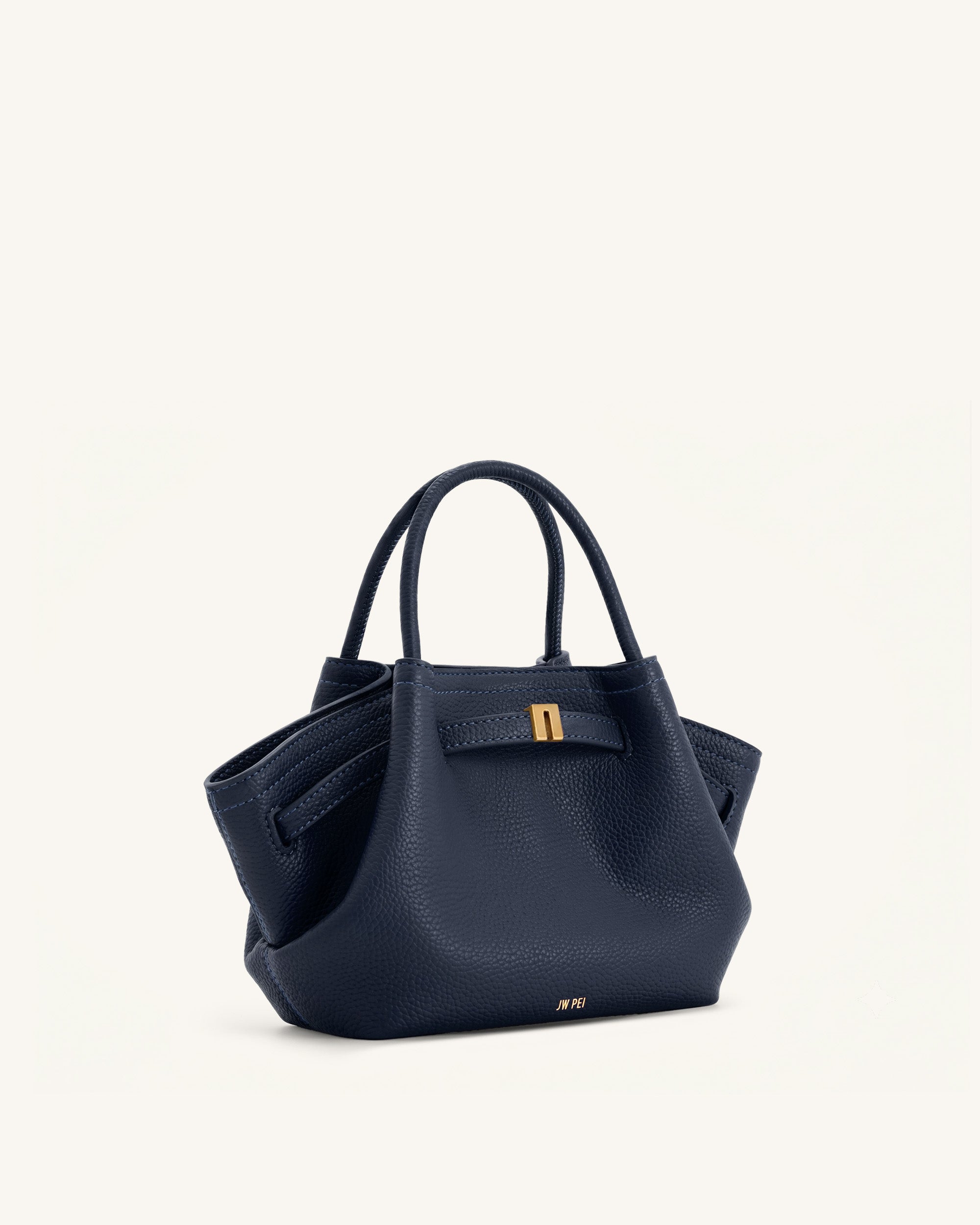 Hana Mini Tote Bag - Navy Blue