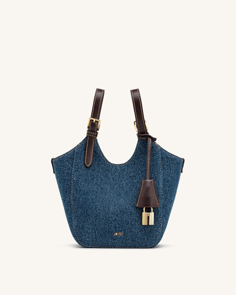 Ines Tote Bag - Blue Denim