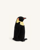 Pia Penguin Artificial Crystal Crossbody Bag - Black