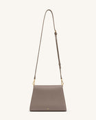 Piper Pebbled Crossbody Bag - Taupe