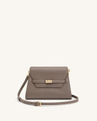 Piper Pebbled Crossbody Bag - Taupe