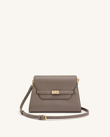 Piper Pebbled Crossbody Bag - Taupe
