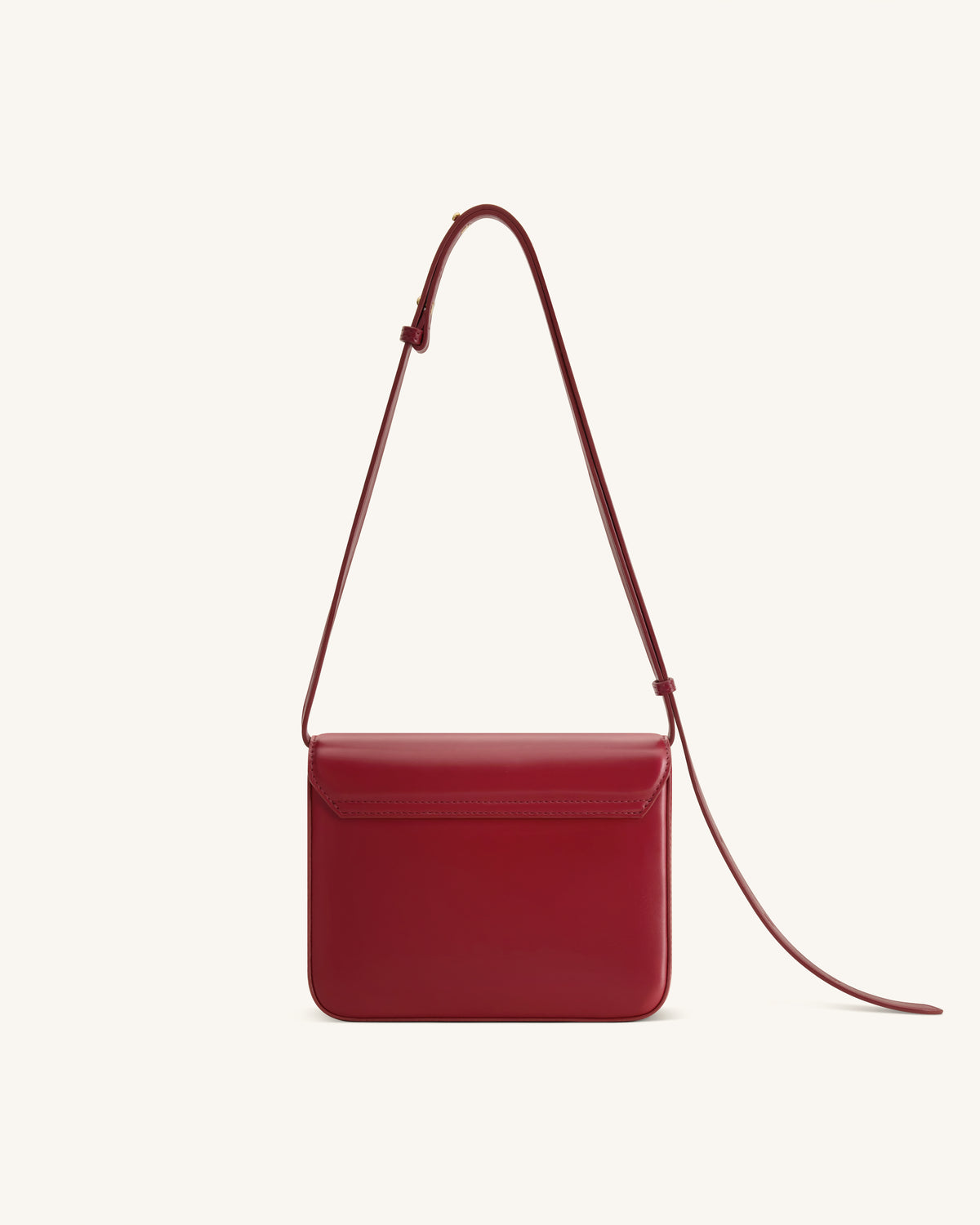Evania Lock Shoulder Bag - Red