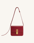 Evania Lock Shoulder Bag - Red