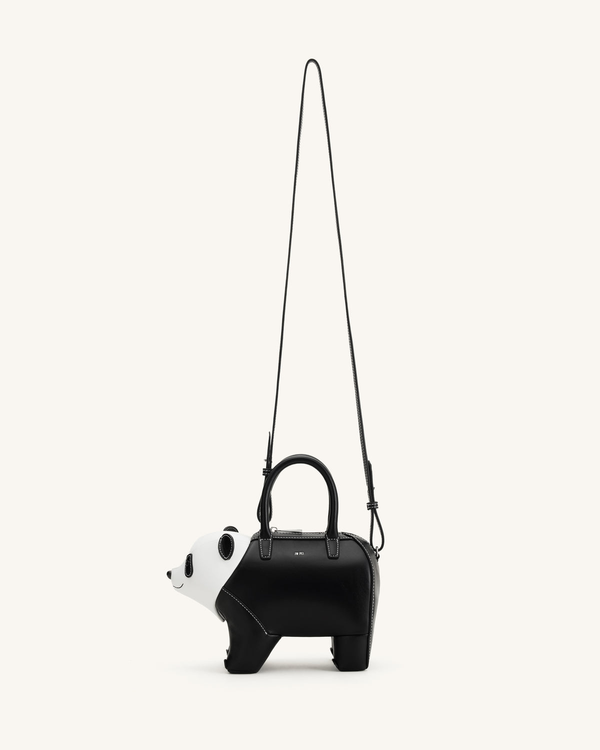 Adeline Panda Handbag - Black
