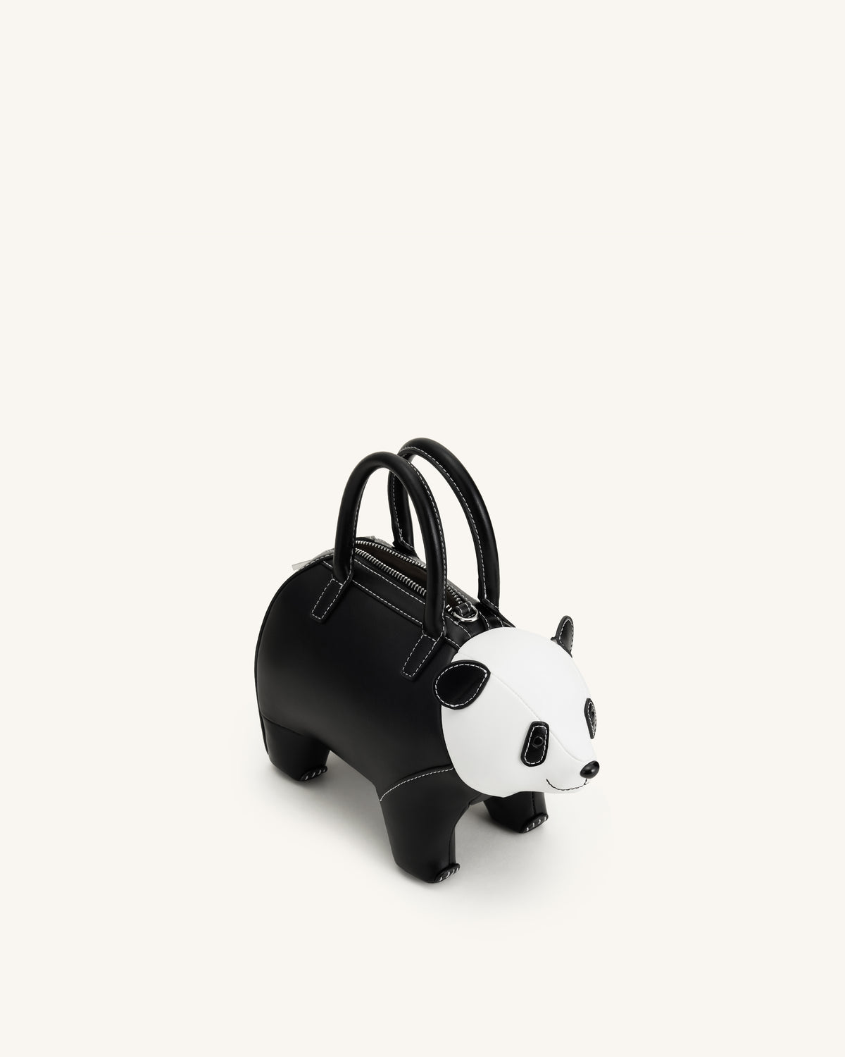 Adeline Panda Handbag - Black