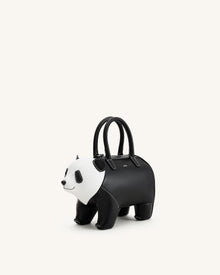 Adeline Panda Handbag - Black