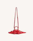 Jayden Crocodile Novelty Handbag - Red
