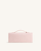 Celeste Envelope Top Handle Bag - Pink Croc