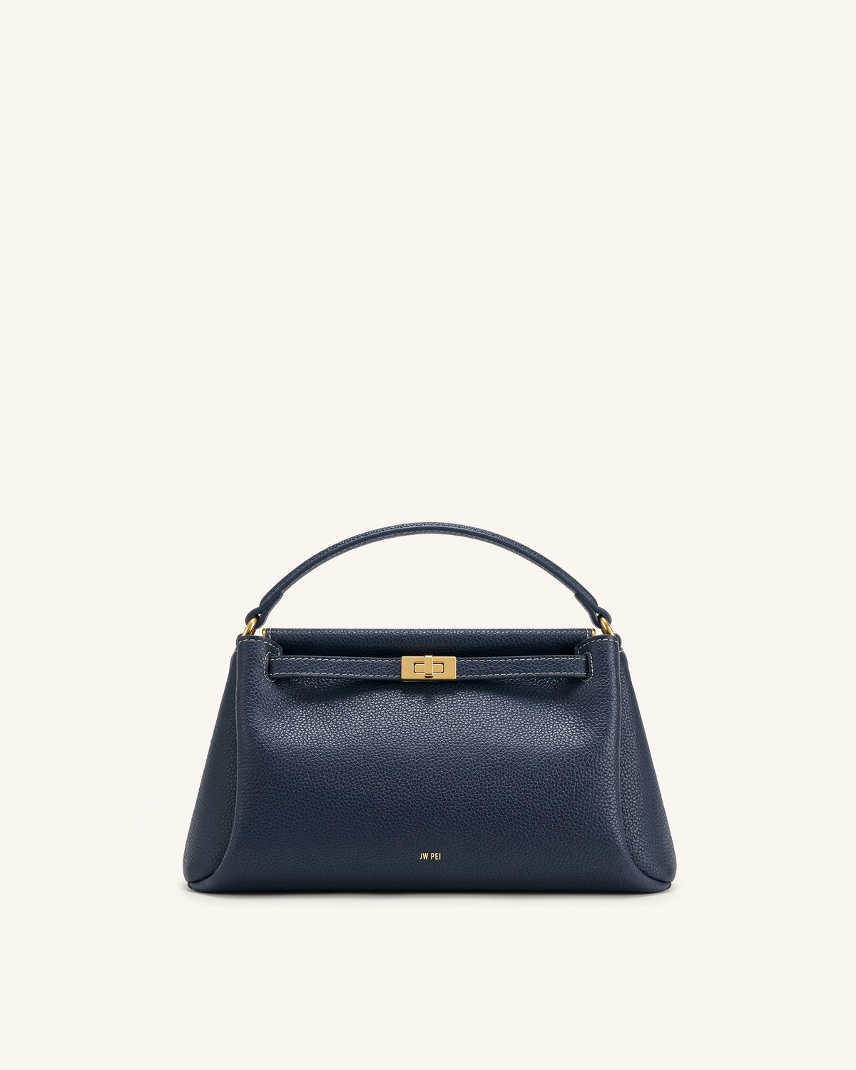 Carmen Top Handle Bag - Navy Blue
