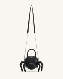 Siena Spider Shaped Top Handle Bag - Black