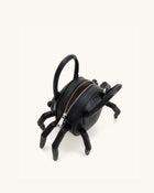 Siena Spider Shaped Top Handle Bag - Black