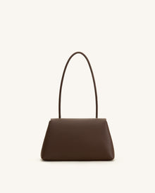 Maya Envelope Shoulder Bag - Brown