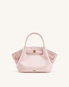Hana Mini Faux Suede Tote Bag - Pink