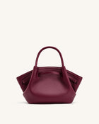 Hana Mini Tote Bag - Burgundy
