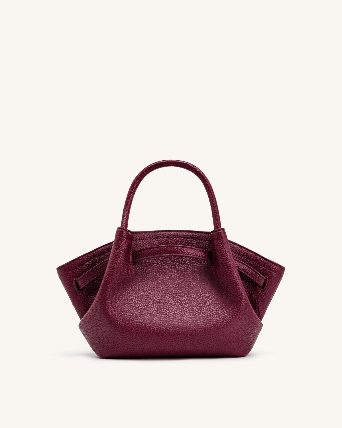 Hana Mini Tote Bag - Burgundy