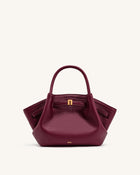 Hana Mini Tote Bag - Burgundy