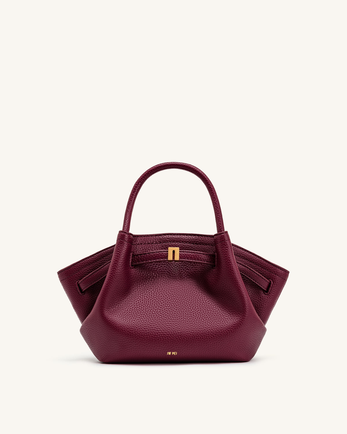 Hana Mini Tote Bag - Burgundy