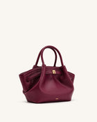 Hana Mini Tote Bag - Burgundy