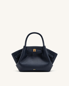 Hana Mini Tote Bag - Navy Blue