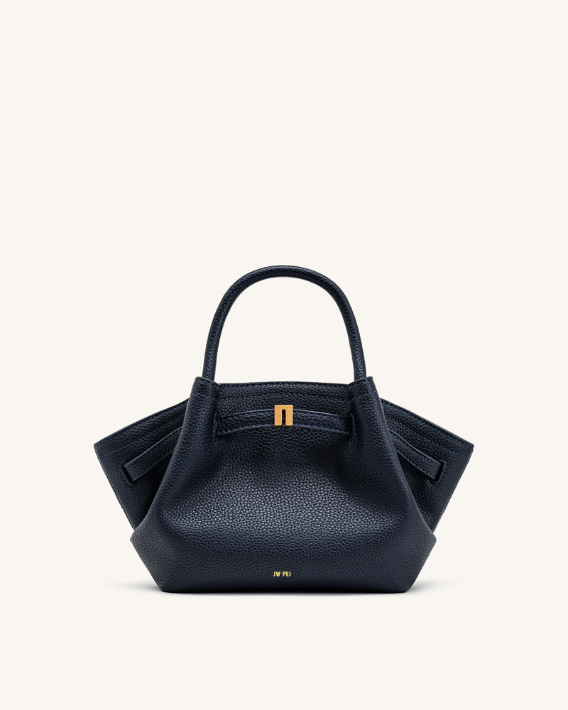 Hana Mini Tote Bag - Navy Blue
