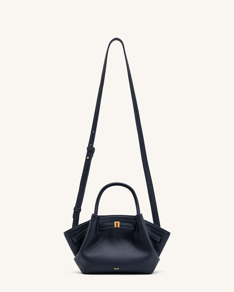 Hana Mini Tote Bag - Navy Blue