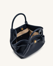 Hana Mini Tote Bag - Navy Blue