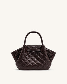 Hana Mini Tote Bag - Dark Chocolate Brown