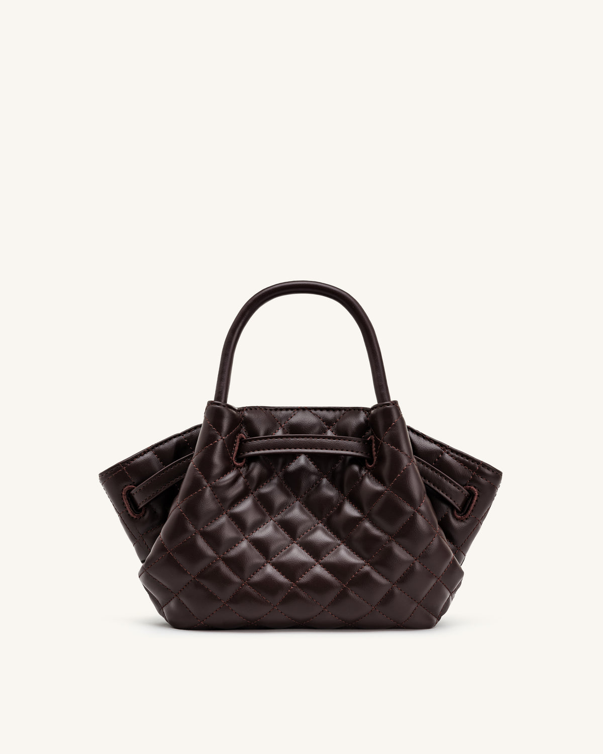 Hana Mini Tote Bag - Dark Chocolate Brown