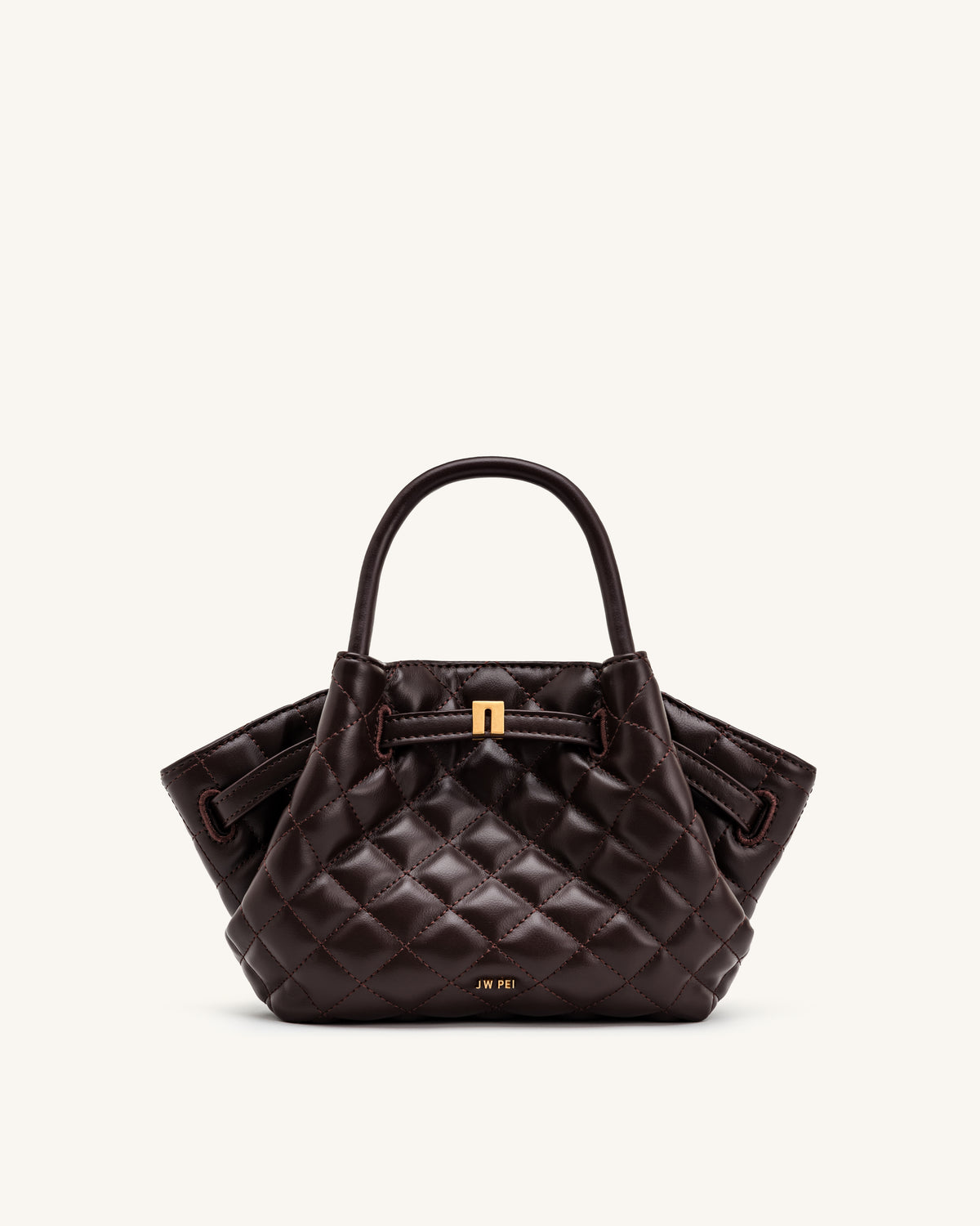 Hana Mini Tote Bag - Dark Chocolate Brown