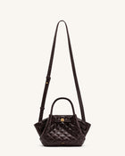 Hana Mini Tote Bag - Dark Chocolate Brown