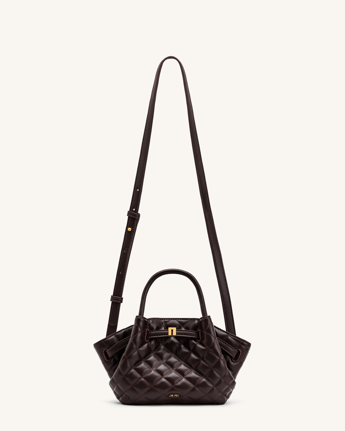 Hana Mini Tote Bag - Dark Chocolate Brown