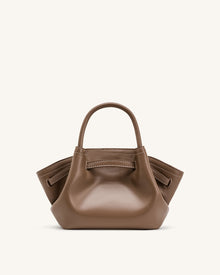 Hana Mini Tote Bag - Grayish Brown