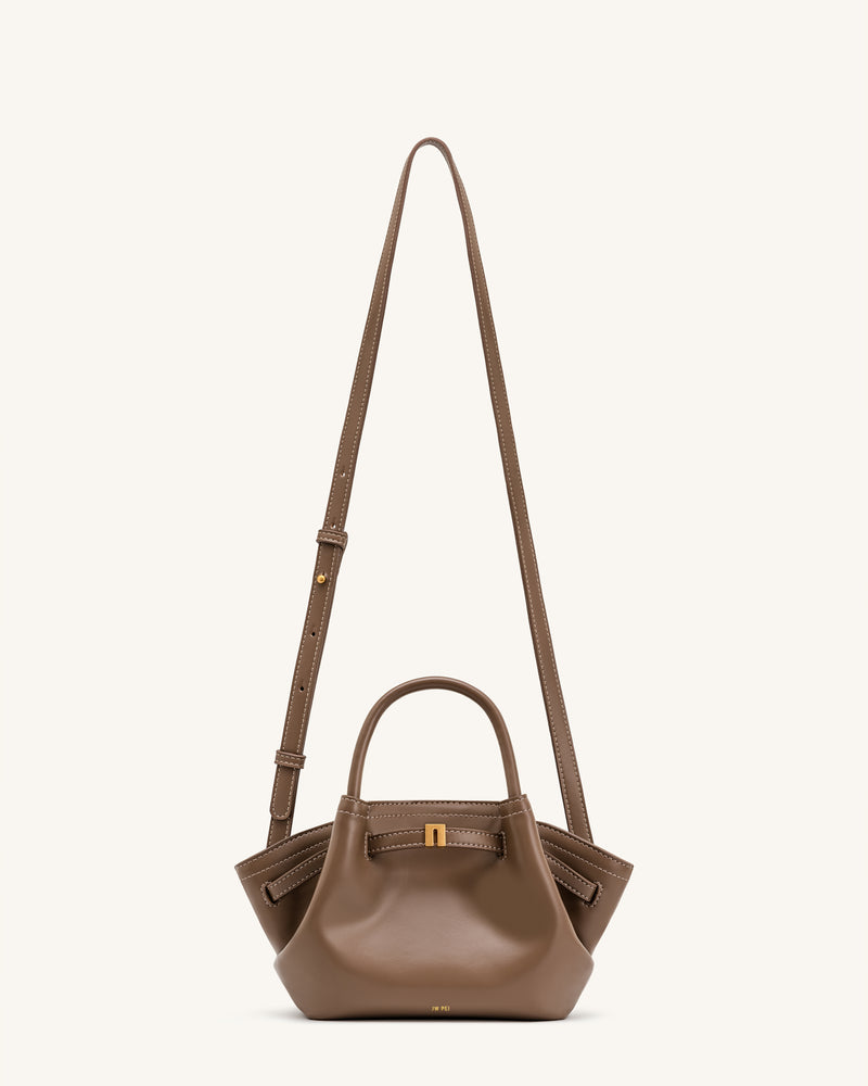 Hana Mini Tote Bag - Grayish Brown