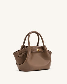Hana Mini Tote Bag - Grayish Brown