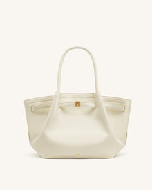 Hana Medium Tote Bag - Off White