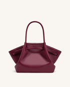 Hana Medium Tote Bag - Burgundy