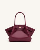 Hana Medium Tote Bag - Burgundy