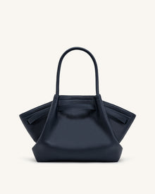 Hana Medium Tote Bag - Navy Blue
