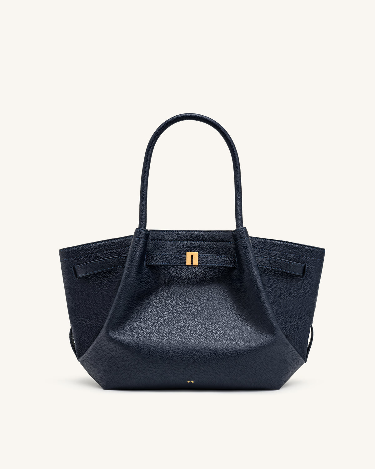 Hana Medium Tote Bag - Navy Blue