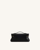 Thea East-West Top Handle Bag - Black