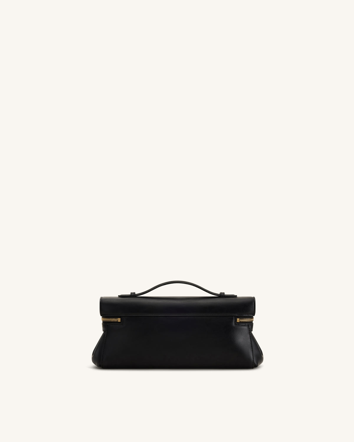 Thea East-West Top Handle Bag - Black