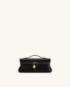 Thea East-West Top Handle Bag - Black