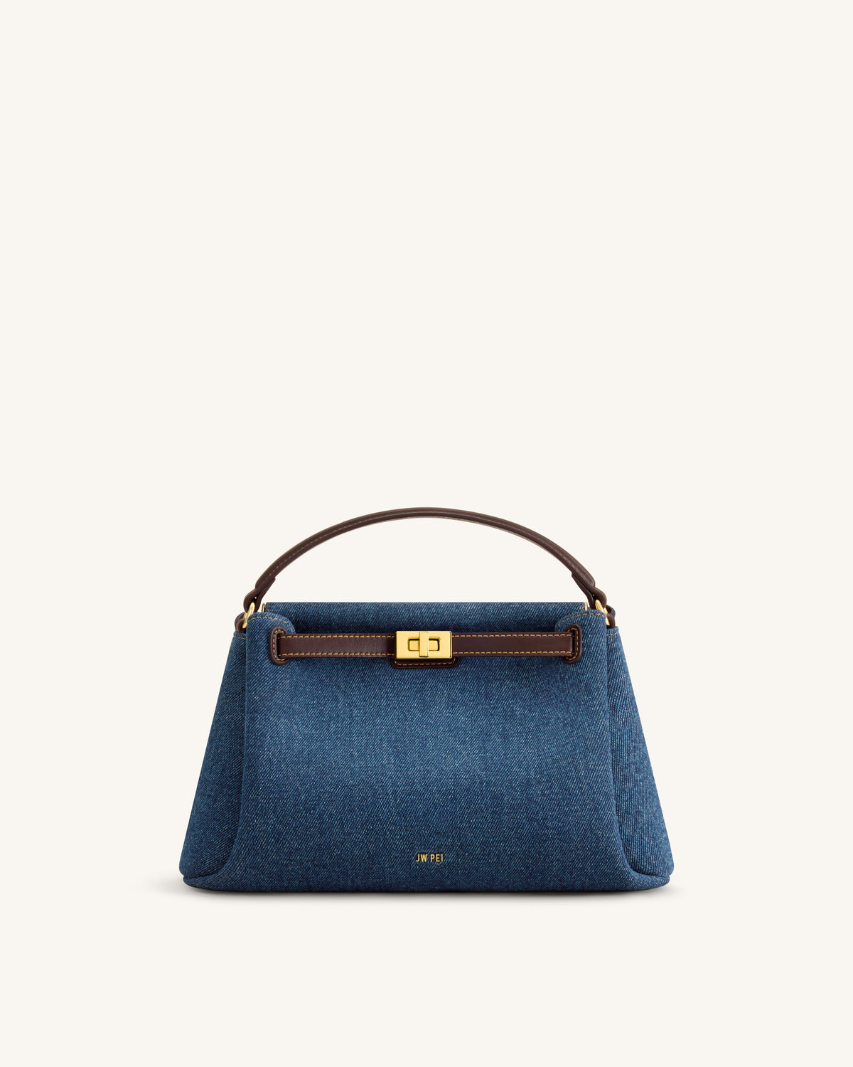 Carmen Top Handle Bag - Blue Denim
