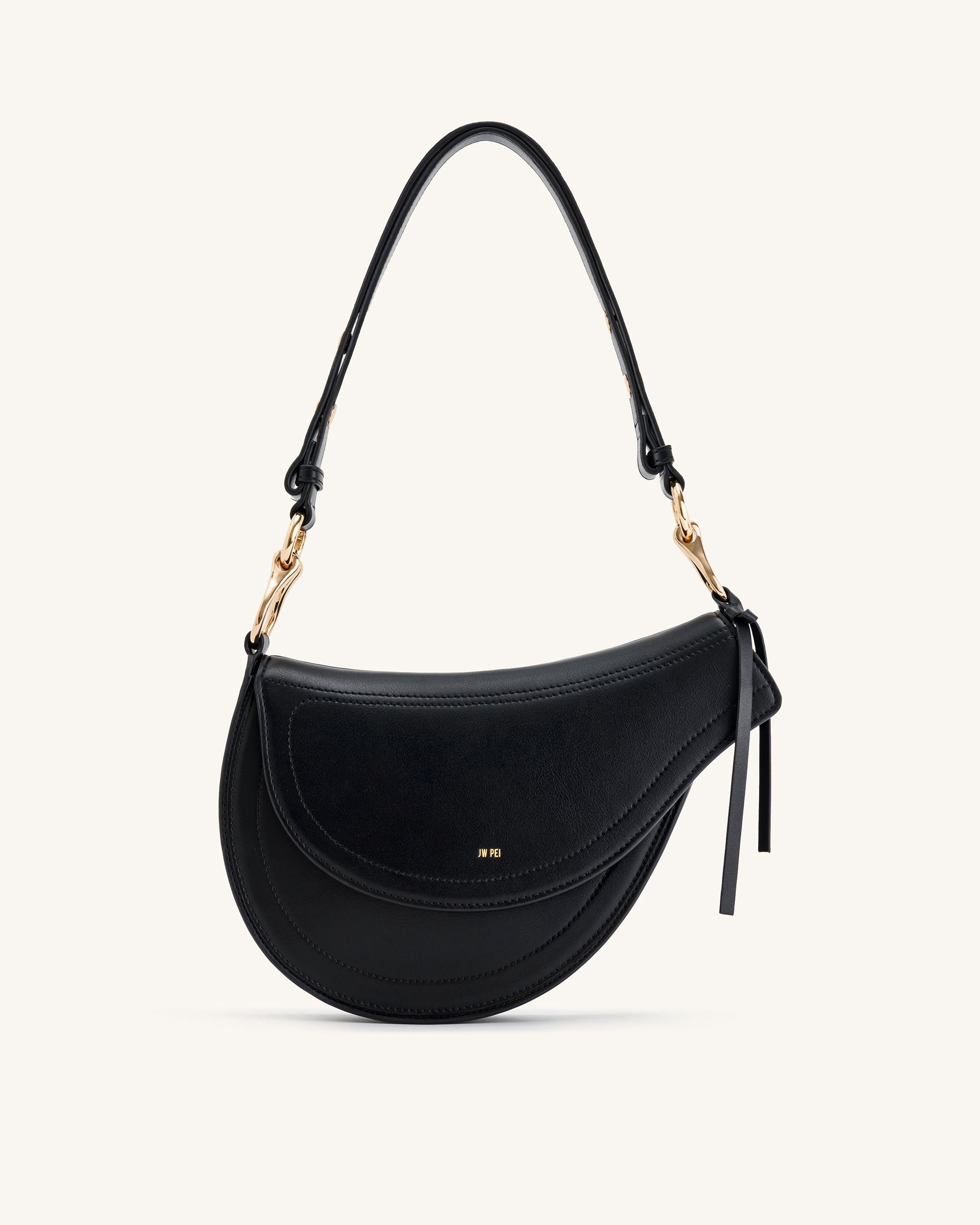 JW PEI：ASHLIE ショルダーバッグ ロゴ 無地 アシメトリ Ashlie Bag | JW PEI
