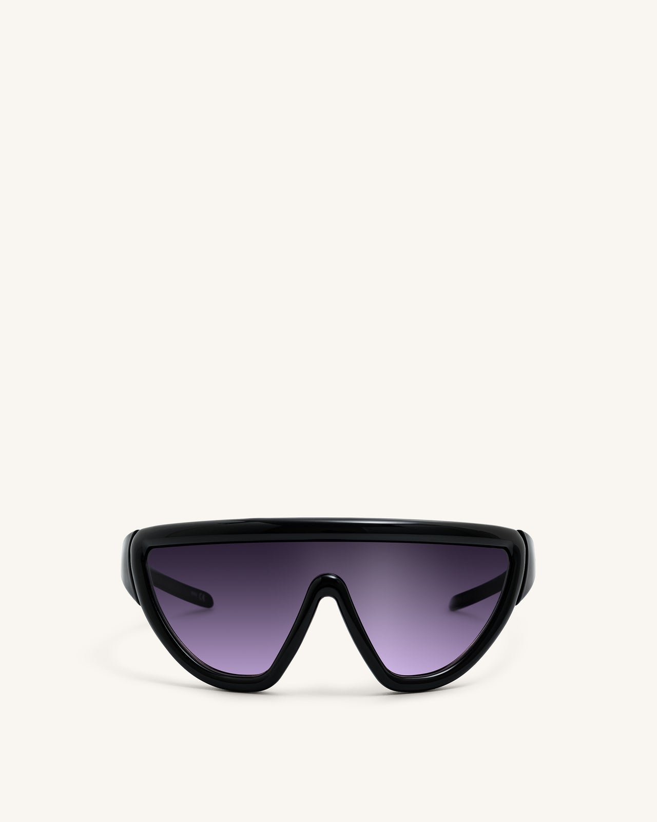 Angelica D Frame Sunglasses - Black